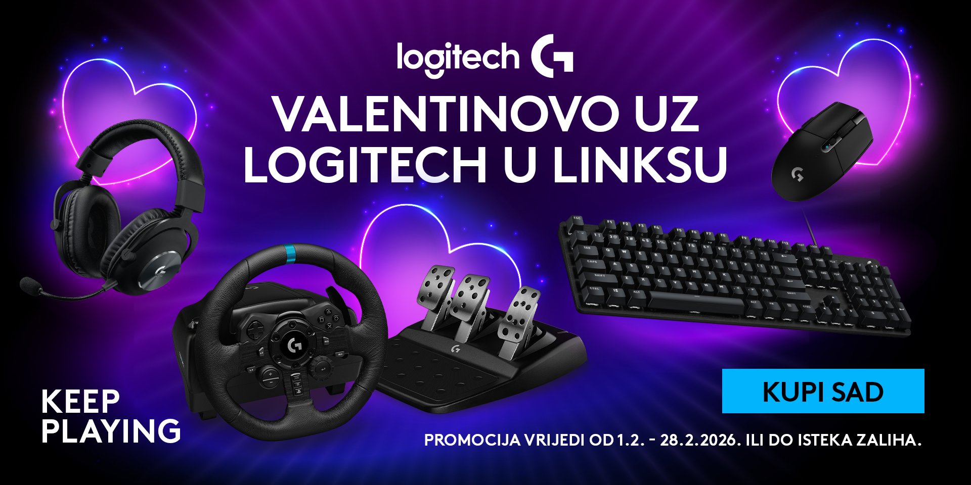Logitech veljača promo